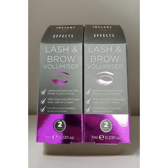 MIE SKINCARE 2 PK Lash & Brow Volumiser by Instant Effects 7mm - 0.23 oz Primer